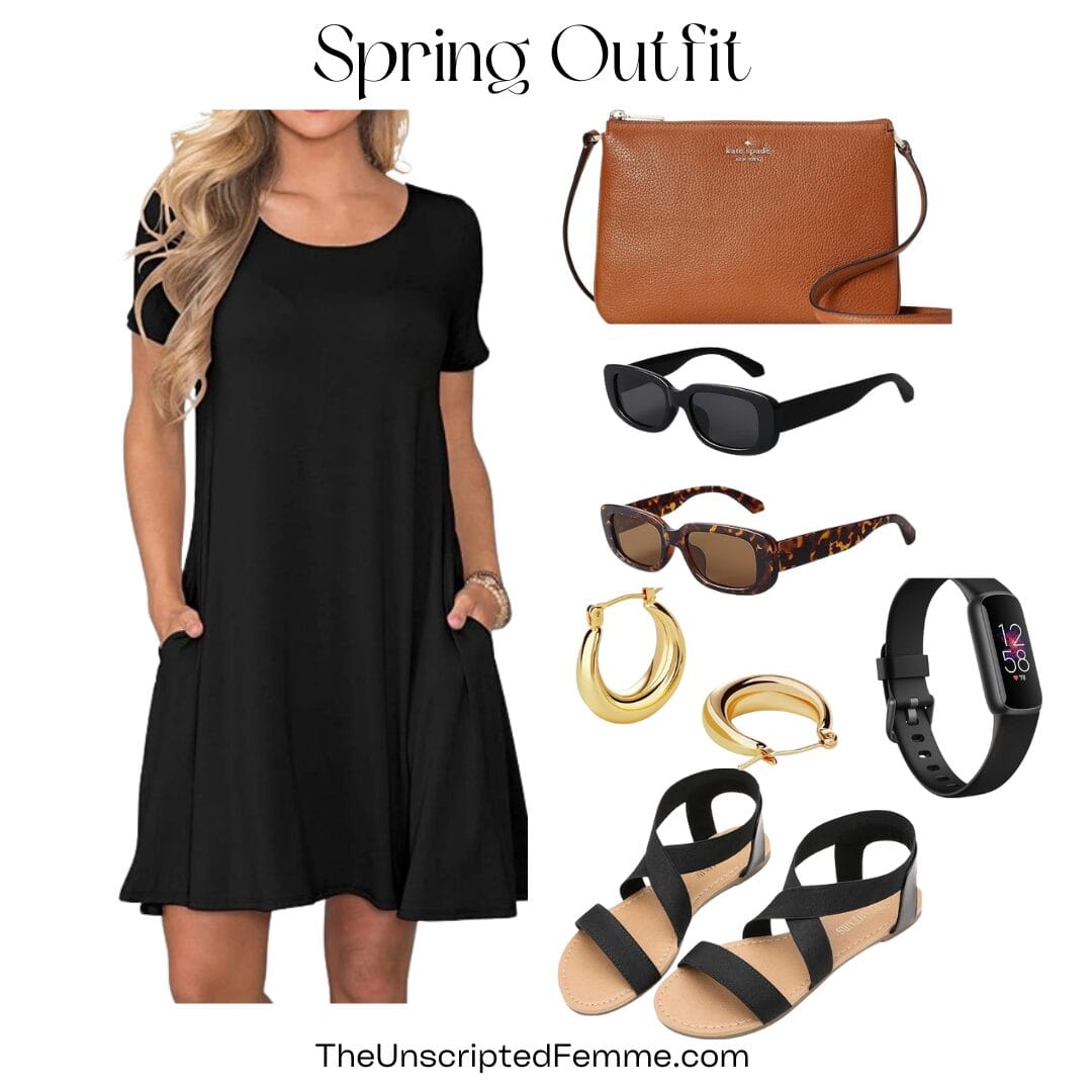 2 Spring Outfits: Easy Tips for a Minimalist Spring Capsule Wardrobe