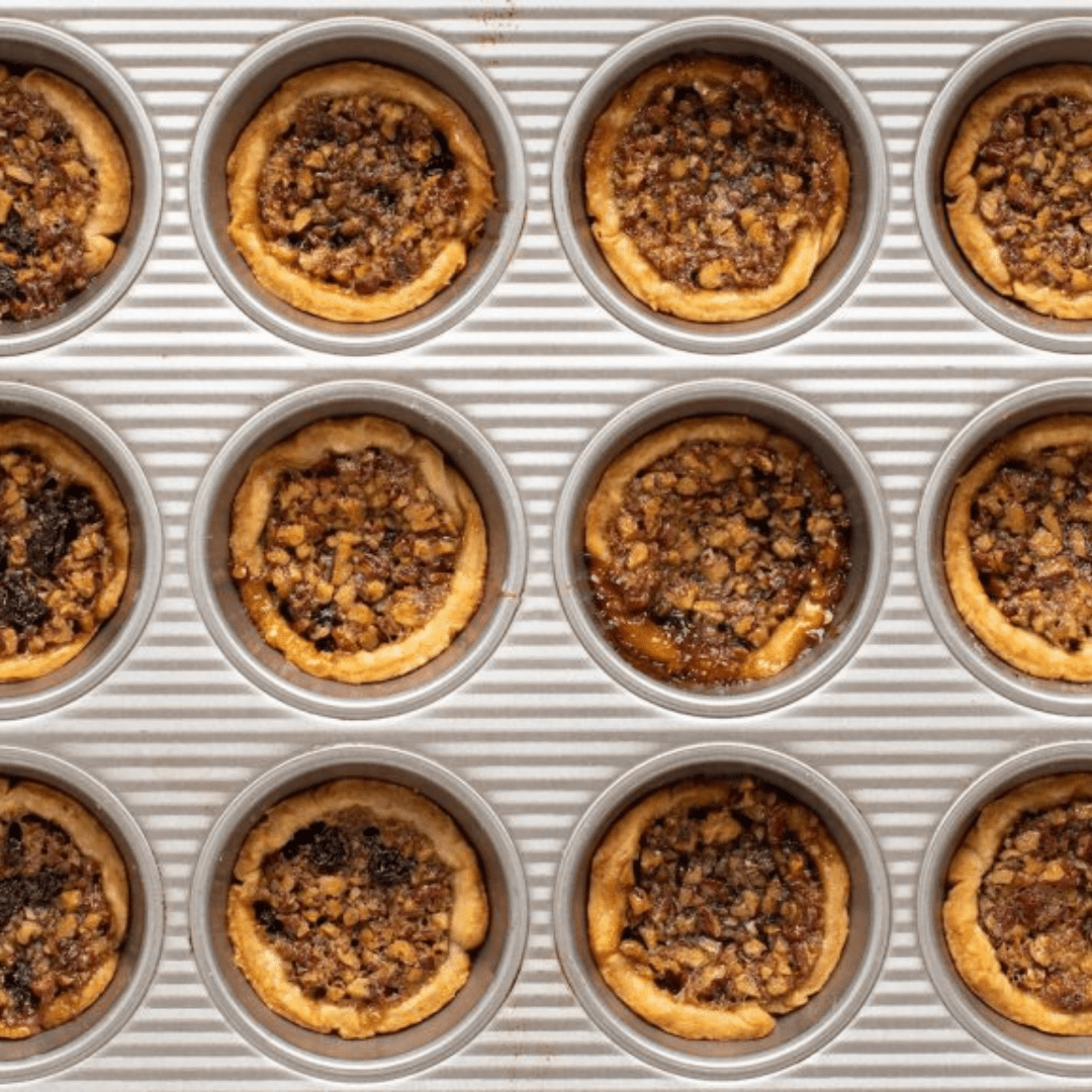 Butter Tarts in tins - 5 Incredibly Easy Classic Canada Day Desserts