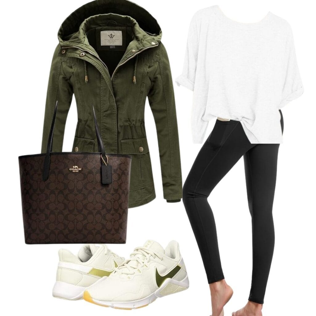 4 Effortlessly Chic Fall Outfits with Green Accents