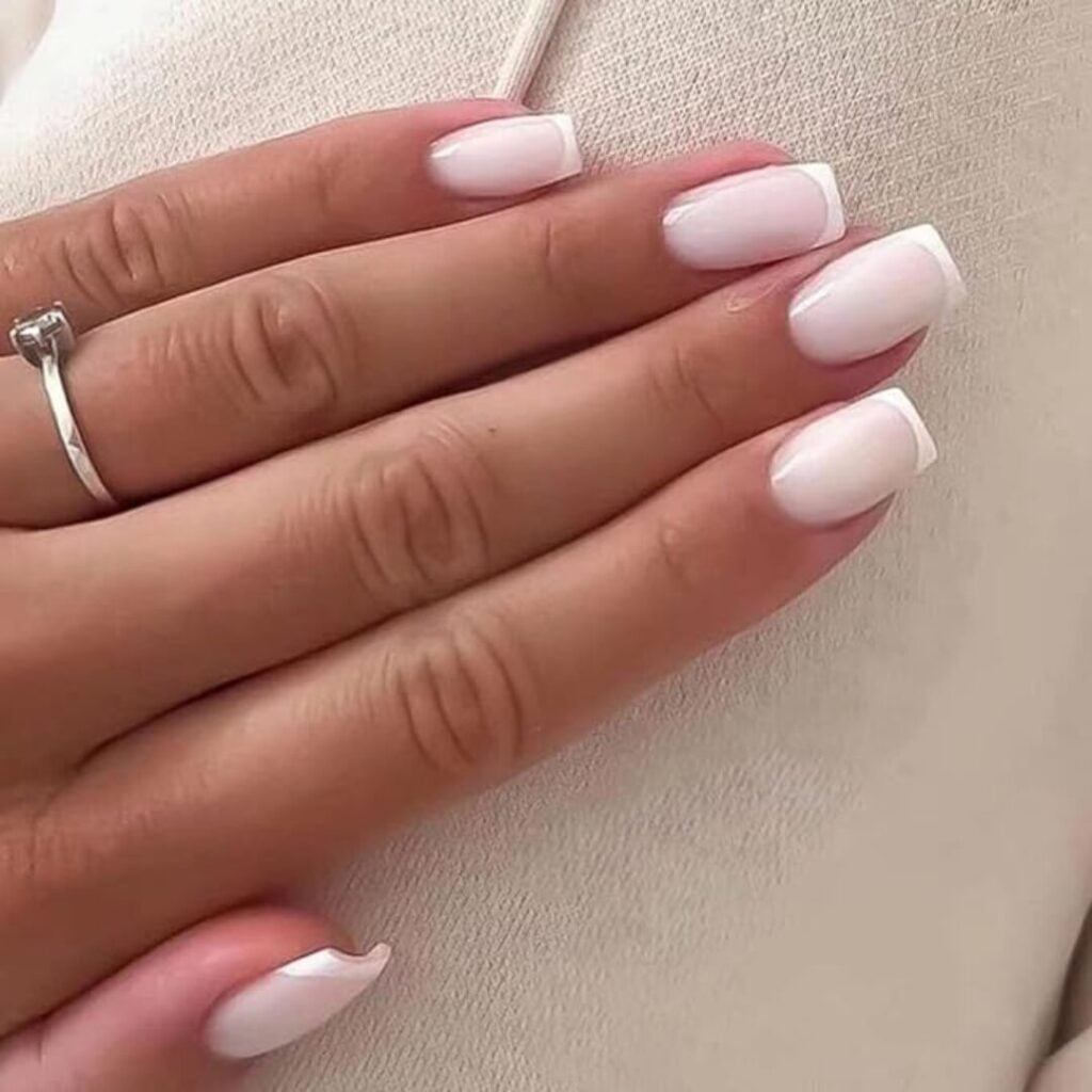 high class nail ideas -classic squared