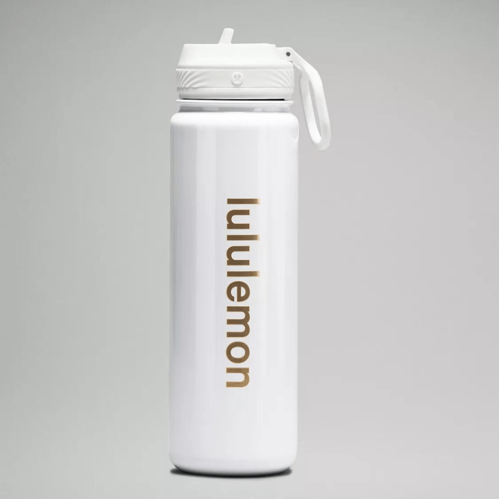 Back to Life Sport Bottle -water bottle - white