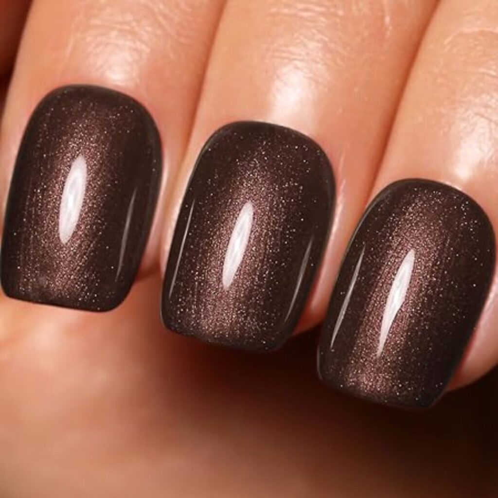 Fire Deep Pearl Brown Nail - 