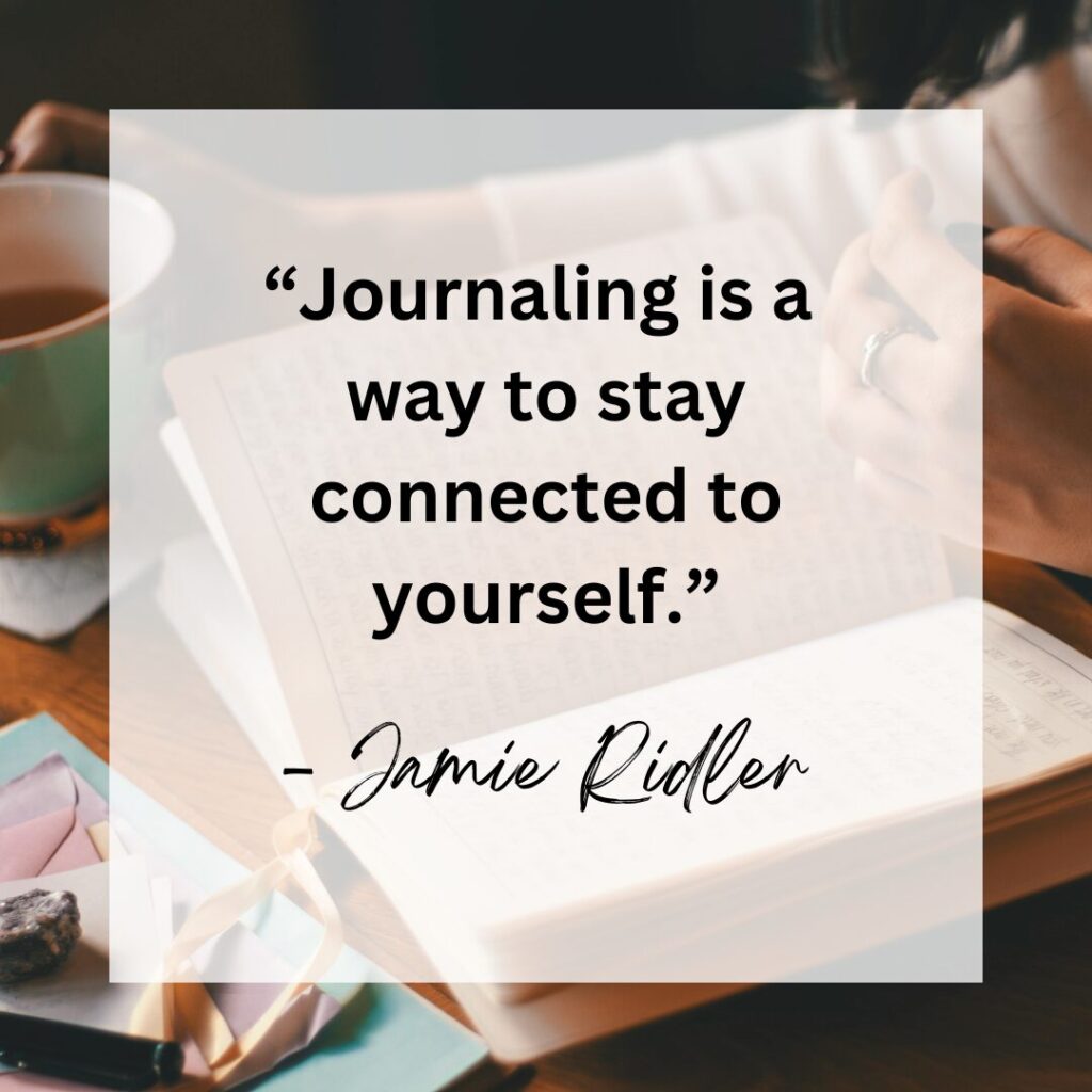 quote -8 Incredible Ways How Daily Journaling Can Improve Your Mental Health in 2024