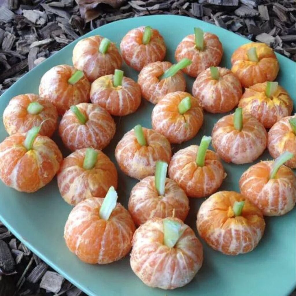 Mandarin Pumpkins Halloween -30+ Spooky Halloween Treats Your Kids Will Love