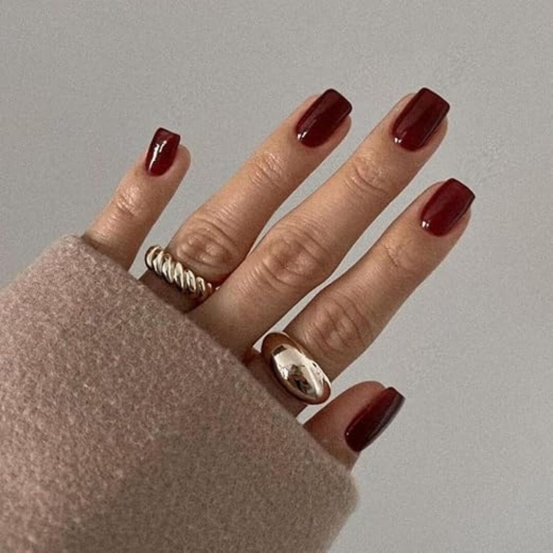 28 Top Burgundy Nail Designs for a Timeless, Elegant Style