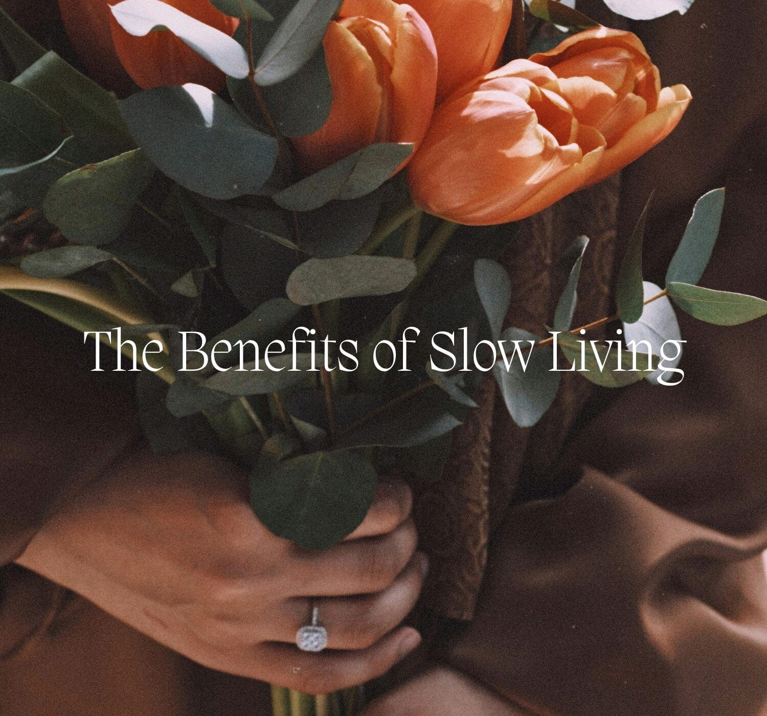 girl holding flowers -The Benefits of Slow Living How It Feels, Heals, and Transforms Your Life