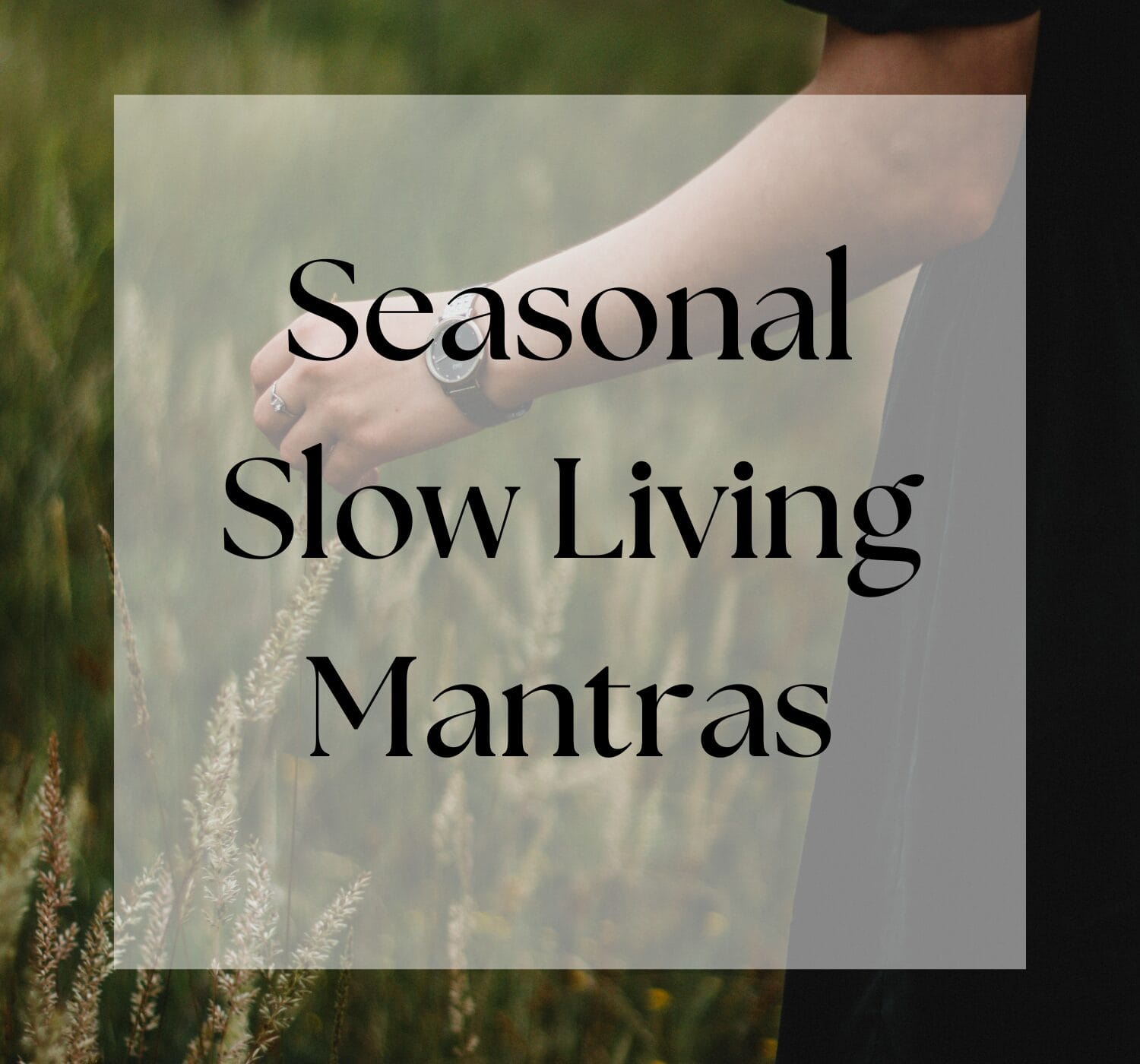 51 Seasonal Slow Living Mantras for a Cozy Fall