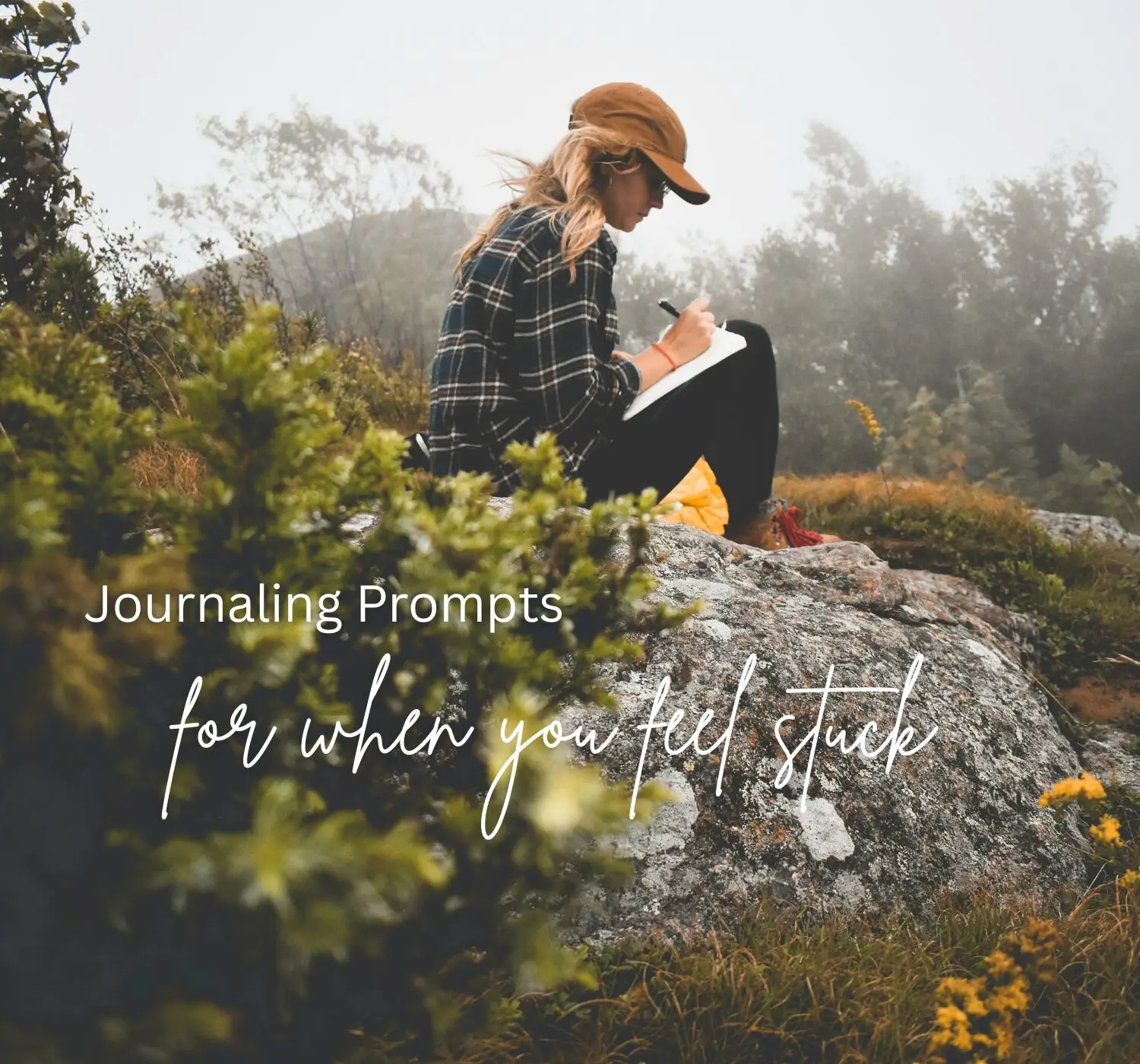girl journaling -How to Journal When You Feel Stuck in Life: 7+ Prompts for Clarity and Growth