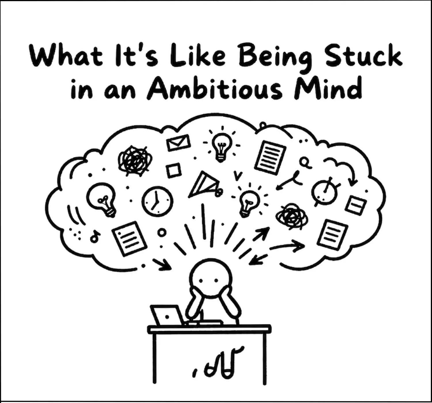 What It’s Like Being Stuck in an Ambitious Mind