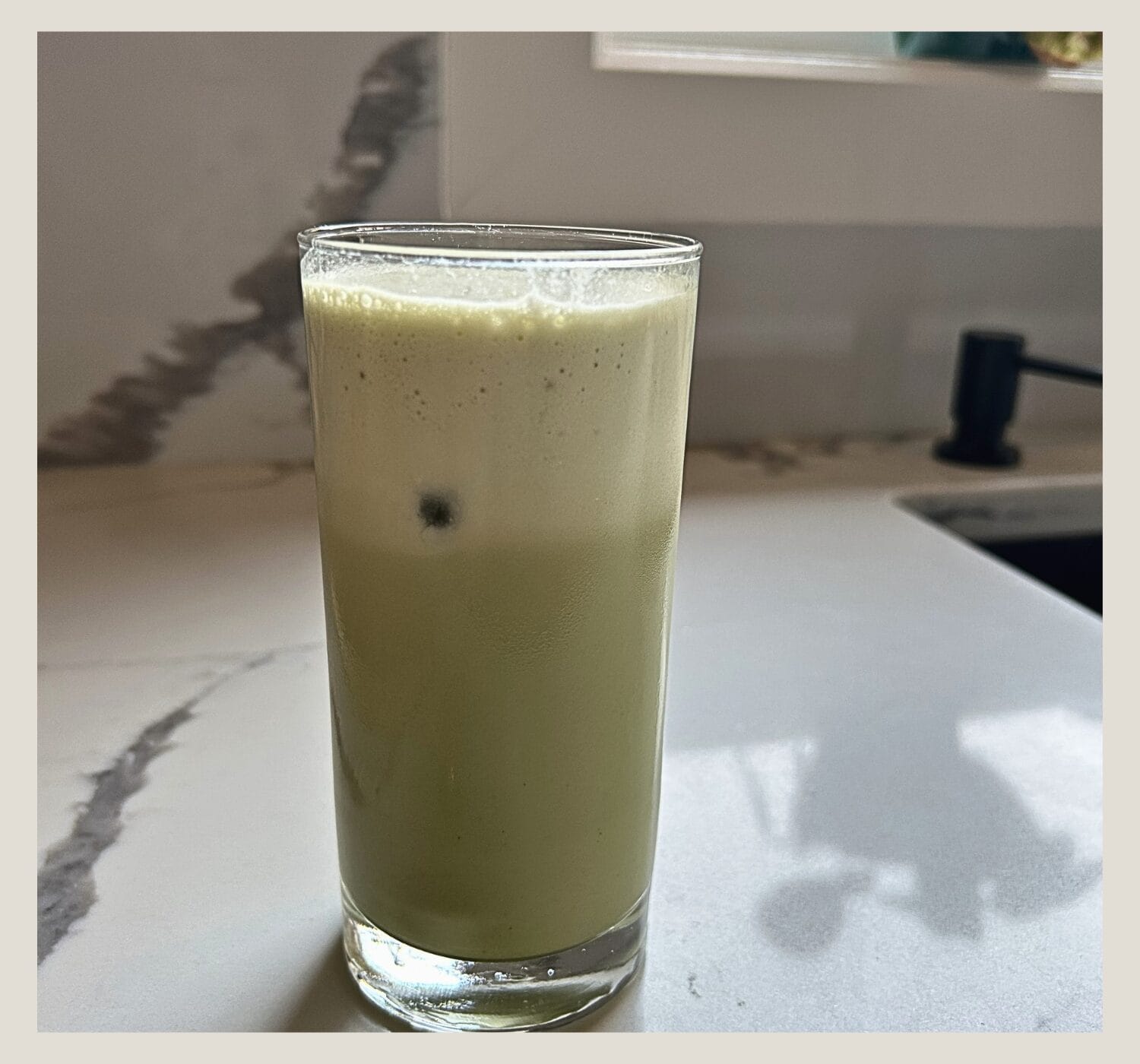 Homemade Copycat Tim Hortons Matcha Latte (With Protein)